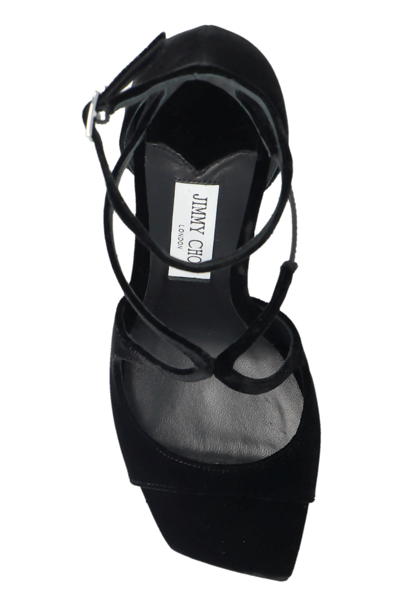 Jimmy Choo Velvet high-heeled sandals 'Azia' | Women's | Vitkac